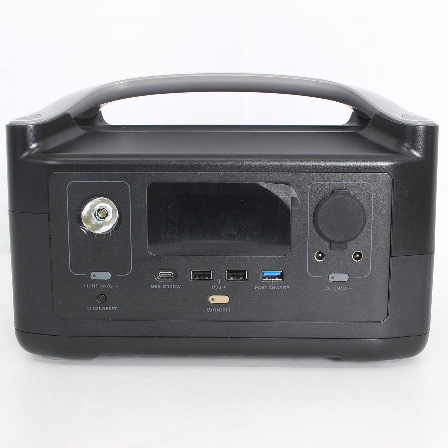 ボーナスストア+5％【美品】EcoFlow RIVER 600 EFRIVER600-JP EF4 288Wh ポータブル電源 エコフロー リバー 本体 |  | 01