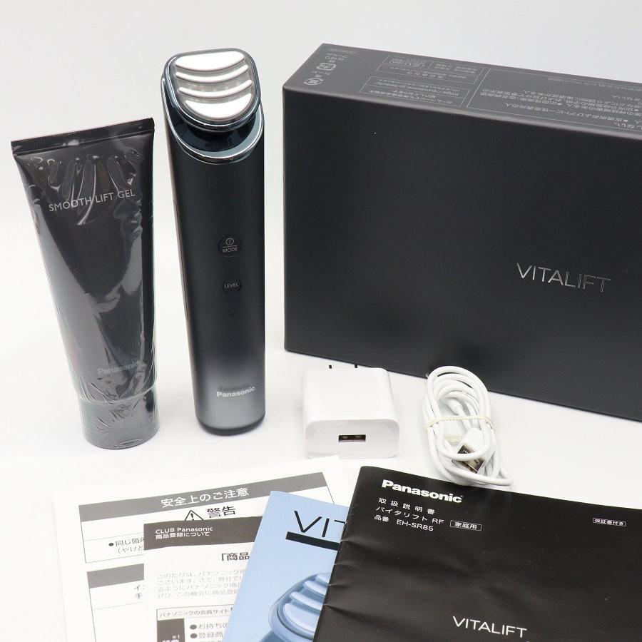 ボーナスストア+5％【美品】パナソニック バイタリフト RF EH-SR85-K リフトケア美顔器 ブラック VITALIFT Panasonic 本体 | 