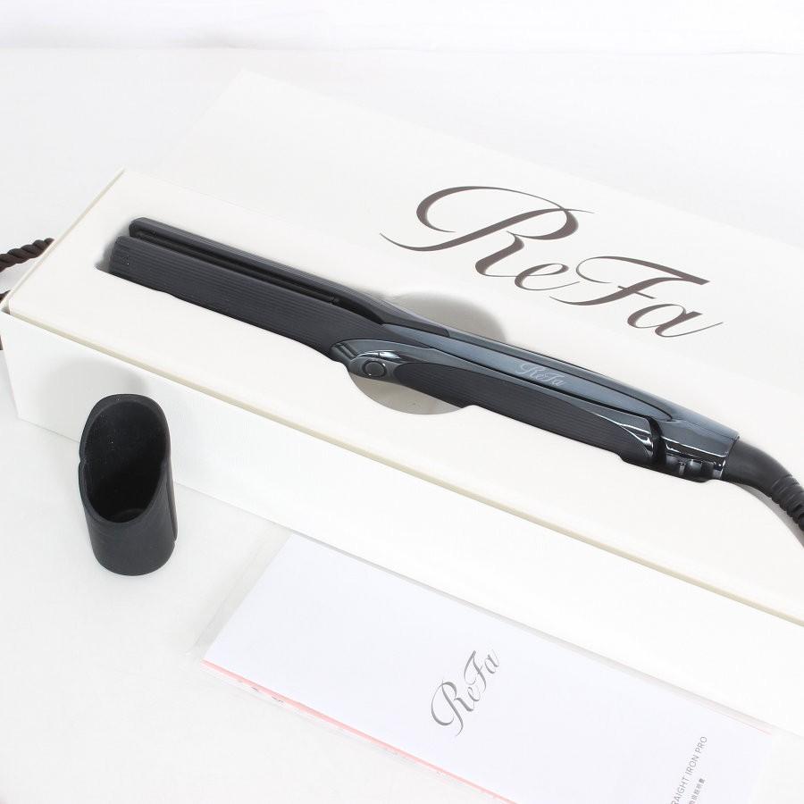 ボーナスストア+5％【美品】MTG ReFa STRAIGHT IRON PRO RE-AT-03A ブラック ストレートアイロン プロ リファ 本体 | 