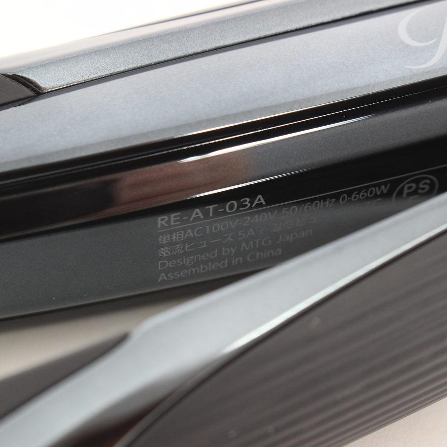 ボーナスストア+5％【美品】MTG ReFa STRAIGHT IRON PRO RE-AT-03A ブラック ストレートアイロン プロ リファ 本体 |  | 09