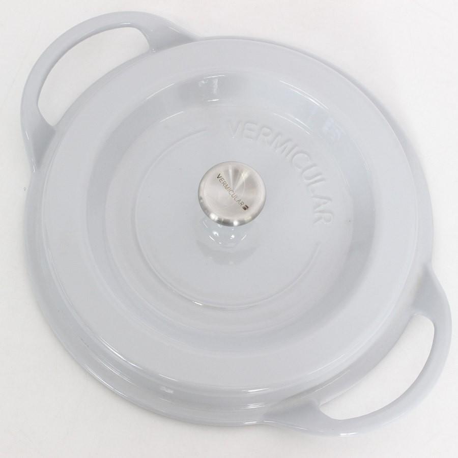 【ボーナスストア+5％】バーミキュラ オーブンポットラウンド 22cm STN22R ストーン レシピブック付き 無水 ホーロー 両手鍋 Vermicular 本体 |  | 06