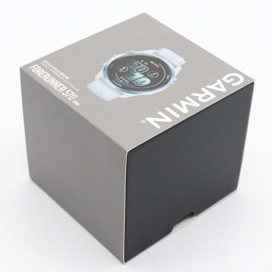 ボーナスストア+5％【新品】GARMIN Forerunner 570 42mm 010-02970-31 White/Cloud スマートウォッチ フォアランナー ガーミン 本体 |  | 05