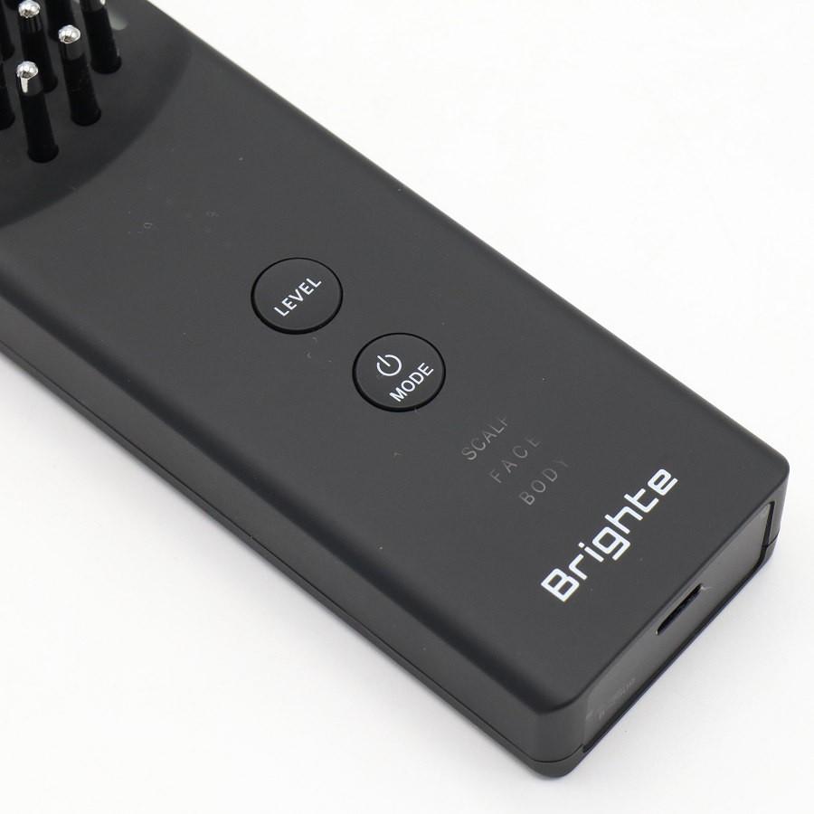 ボーナスストア+5％【美品】Brighte ELEKI BRUSH+ BRT-FSB180 ブラック 美顔器 EMS フェイスケア ブライト エレキブラシ 本体 |  | 03