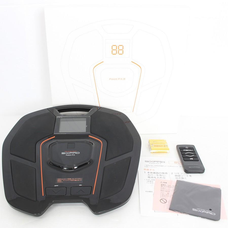 【ボーナスストア+5％】MTG SIXPAD Foot Fit 2 SP-FF2310FA ブラック シックスパッド フットフィット2 本体 | 