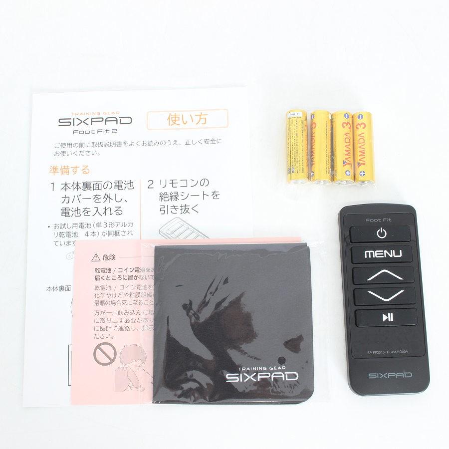 【ボーナスストア+5％】MTG SIXPAD Foot Fit 2 SP-FF2310FA ブラック シックスパッド フットフィット2 本体 |  | 08