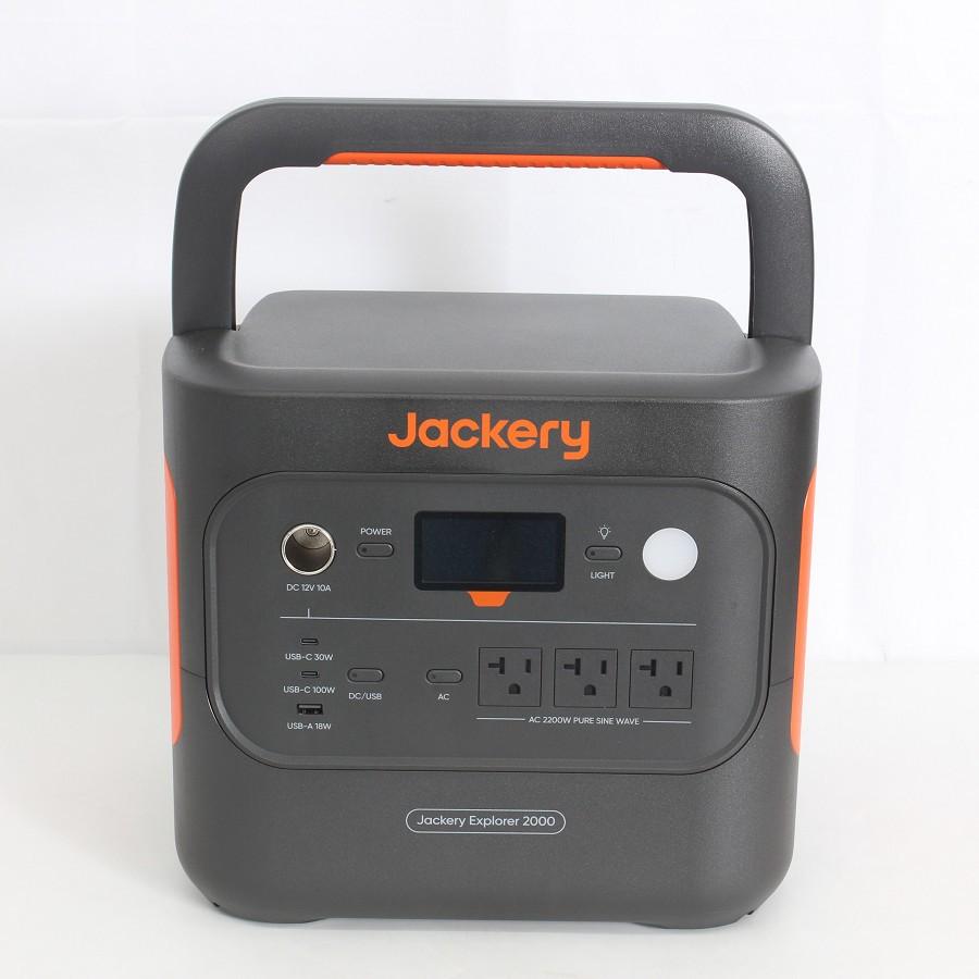 ボーナスストア+5％【美品】Jackery ポータブル電源 2000 New JE-2000D