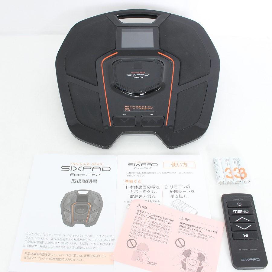 MTG シックスパッド フットフィット SP-FF2310FA ブラック MTG SIXPAD Foot Fit 2 SP-FF2310FA ブラック シックスパッド フット