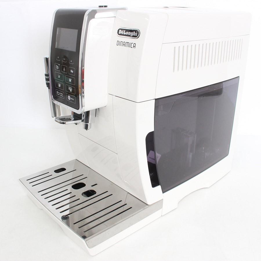 ボーナスストア+5％【美品】デロンギ ディナミカ ECAM35035W ホワイト 