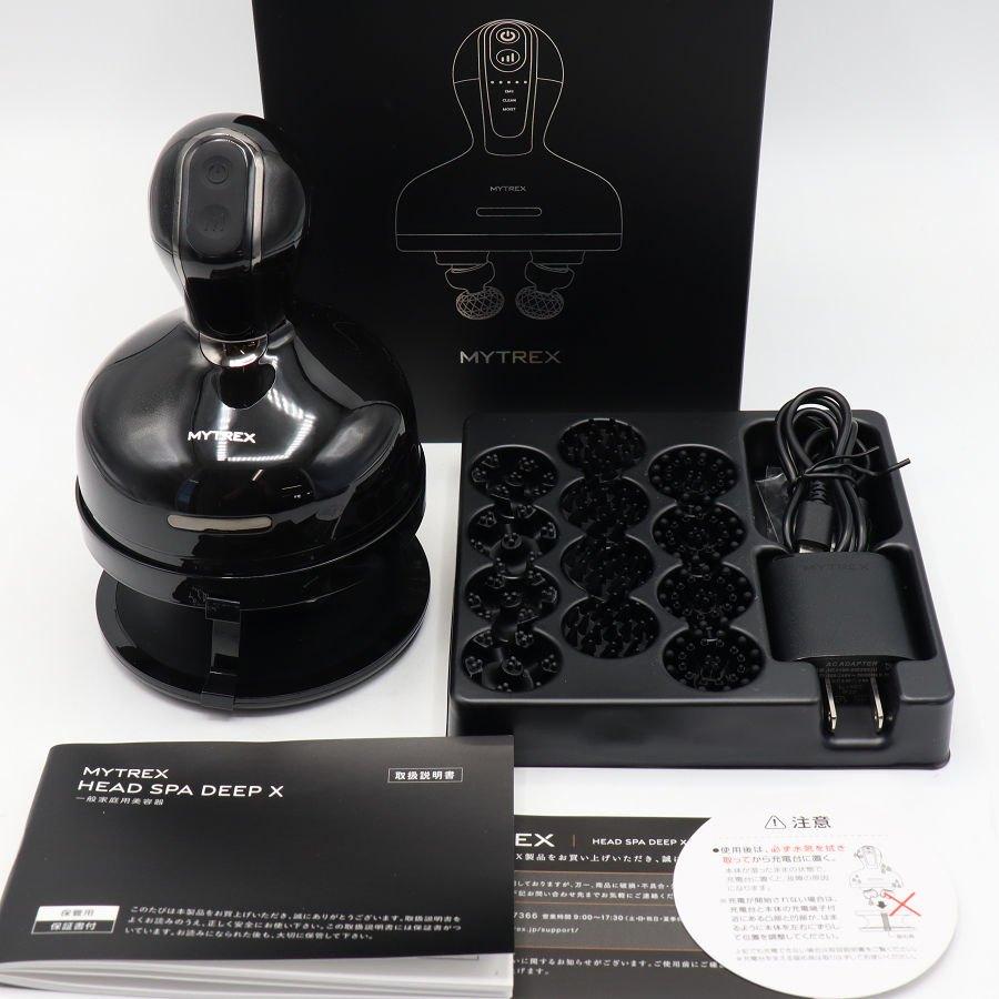 ボーナスストア+5％【美品】MYTREX HEAD SPA DEEP X MT-HSDX-24B-B 