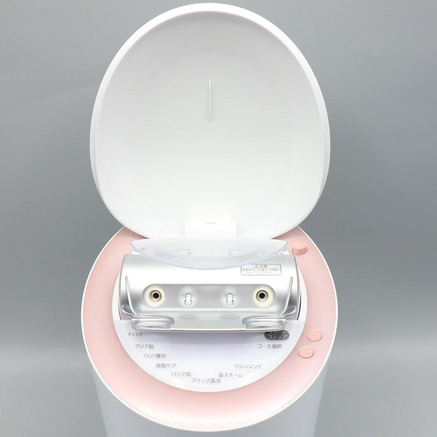 ボーナスストア+5％【美品】パナソニック スチーマー ナノケア EH-SA99-P W温冷エステタイプ ピンク調 美顔器 本体 |  | 03