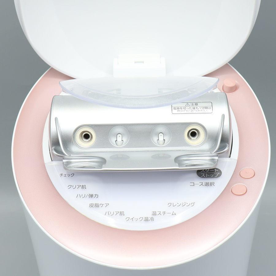ボーナスストア+5％【美品】パナソニック スチーマー ナノケア EH-SA99-P W温冷エステタイプ ピンク調 美顔器 本体 |  | 04