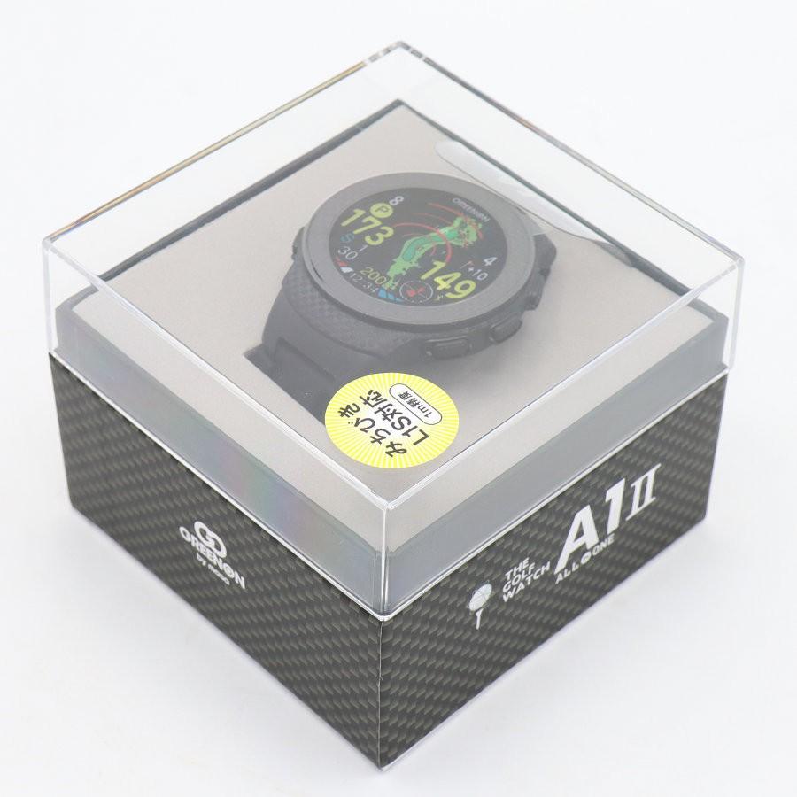 【新品/訳あり】GreenOn THE GOLF WATCH A1-II G017 ブラック MASA グリーンオン ザ・ゴルフウォッチ エーワン2 マサ 腕時計 本体 ボーナスストア+5％【新品/訳あり】GreenOn THE GOLF WATCH A1-II G017