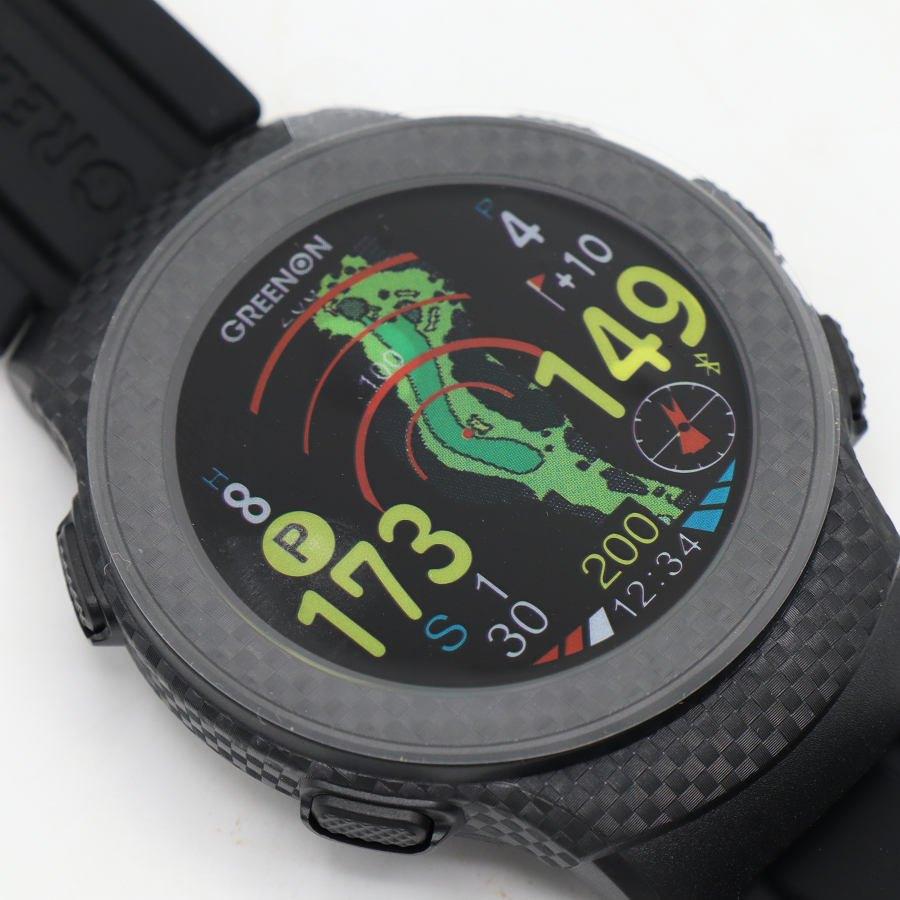 【新品/訳あり】GreenOn THE GOLF WATCH A1-II G017 ブラック MASA グリーンオン ザ・ゴルフウォッチ エーワン2 マサ 腕時計 本体 ボーナスストア+5％【新品/訳あり】GreenOn THE GOLF WATCH A1-II G017