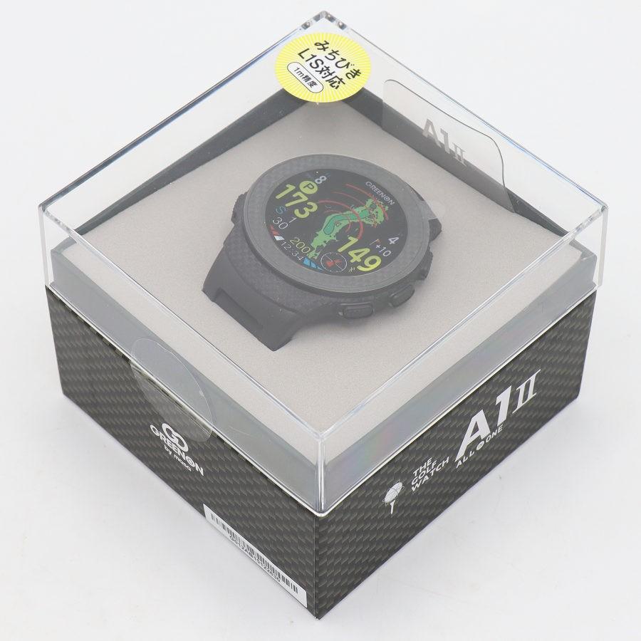 ボーナスストア+5％【新品/訳あり】GreenOn THE GOLF WATCH A1-II G017 