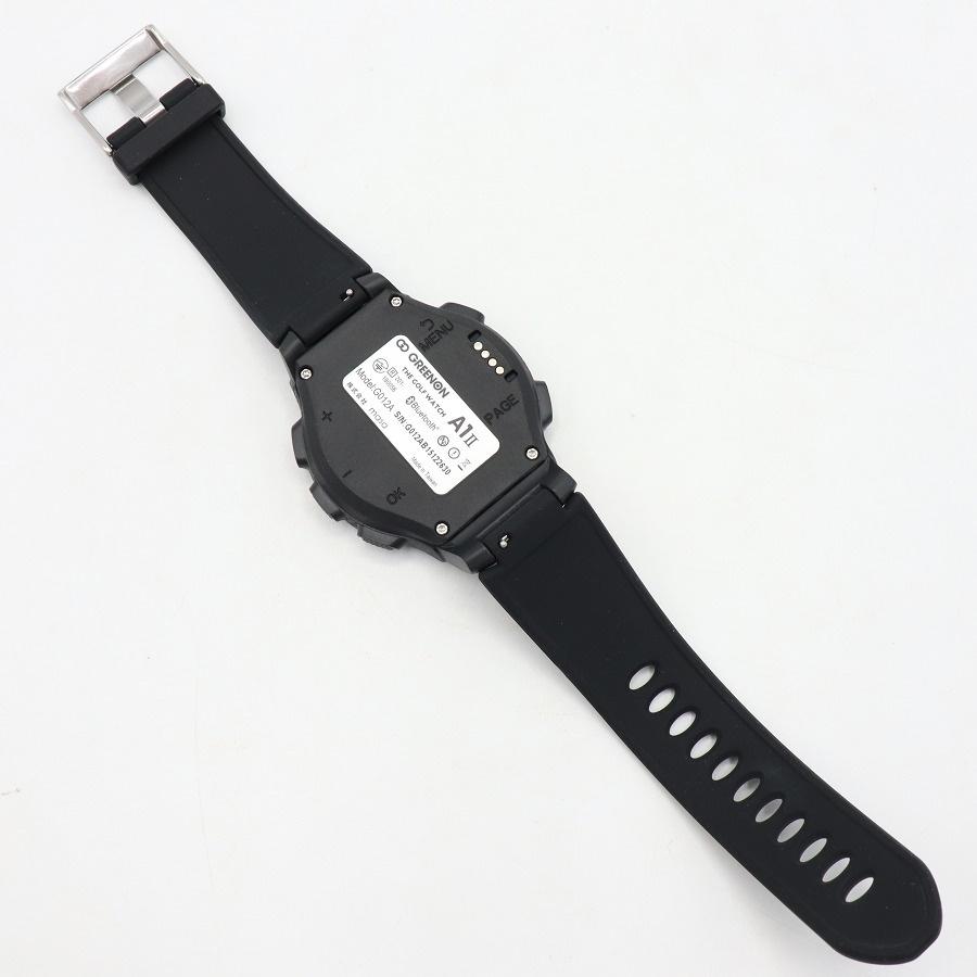 ボーナスストア+5％【新品/訳あり】GreenOn THE GOLF WATCH A1-II G017