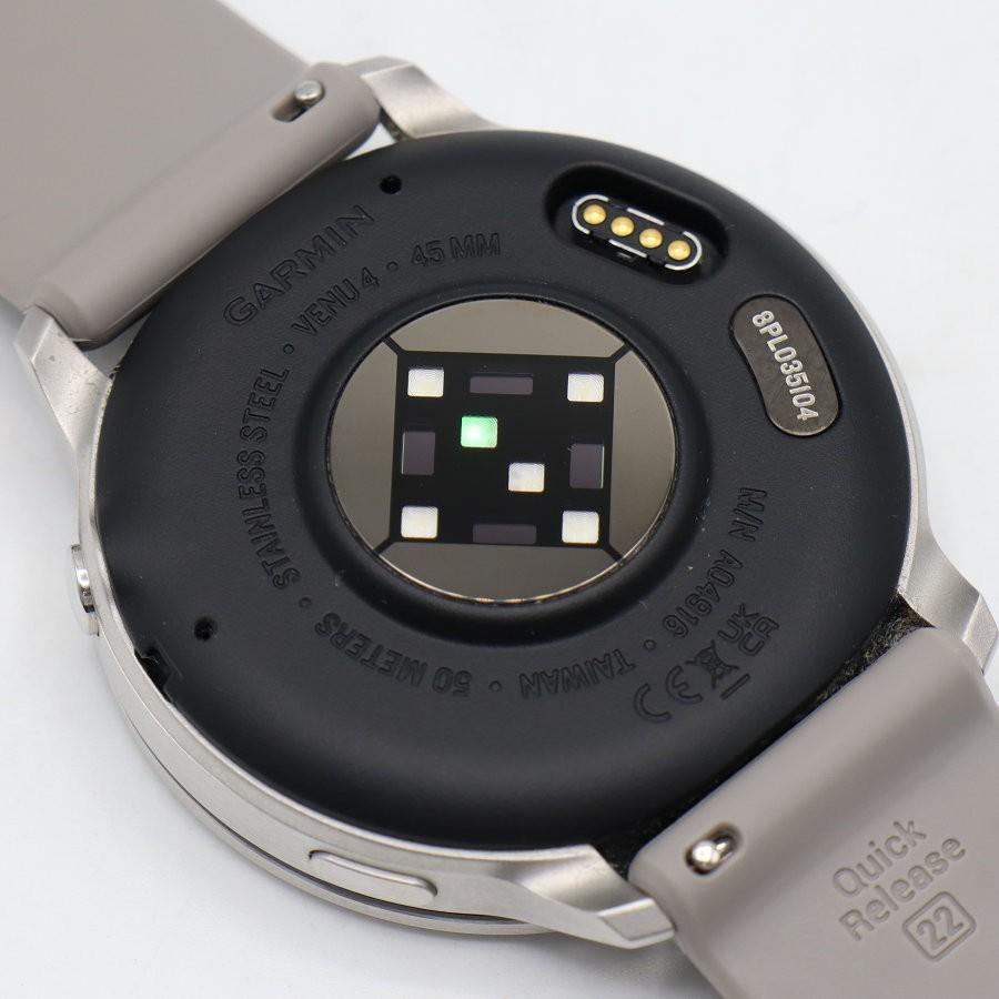 ボーナスストア+5％【美品】GARMIN Venu 4 45mm 010-03014-31 Silver/Gray スマートウォッチ ガーミン ヴェニュー 本体の画像