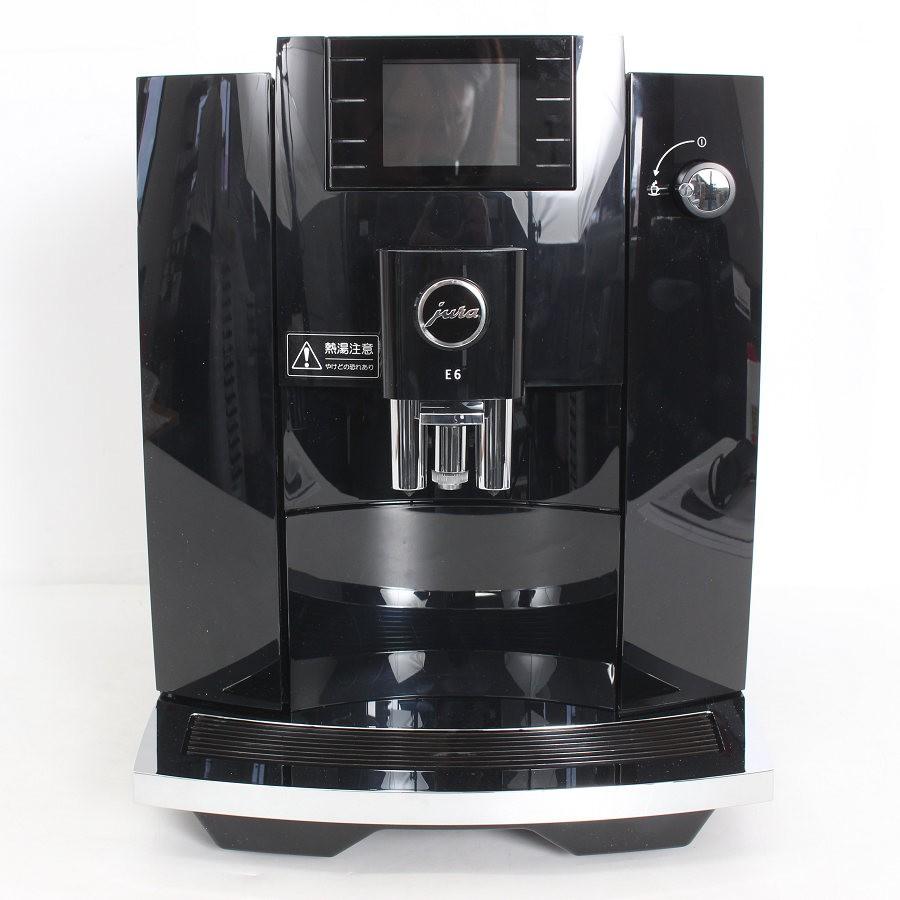 ボーナスストア+5％【美品】JURA E6 15534 ピアノブラック