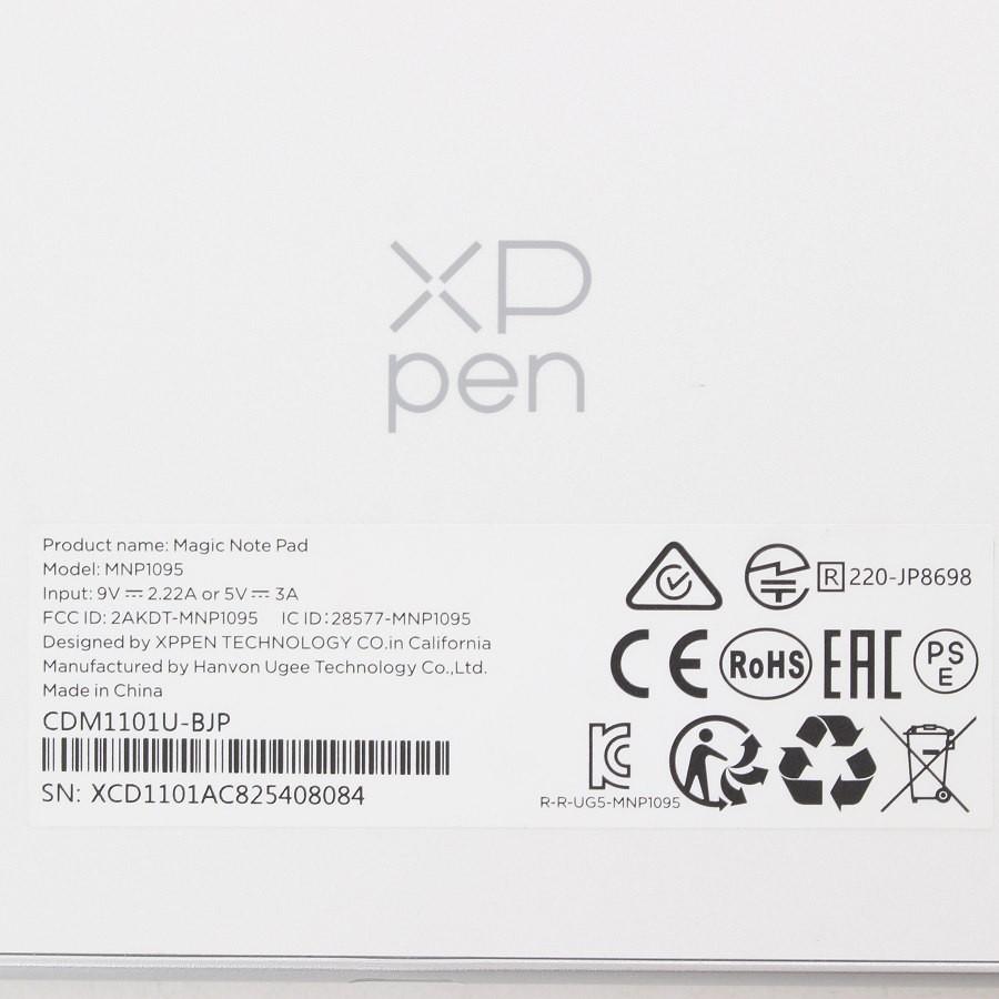 ボーナスストア+5％【美品】XP-PEN Magic Note Pad CDM1101U-BJP
