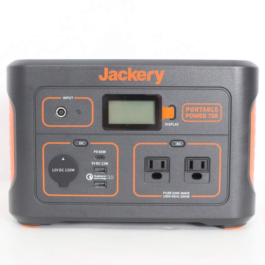 ボーナスストア+5％【美品】Jackery 708 PTB071 専用ケース付き 大容量