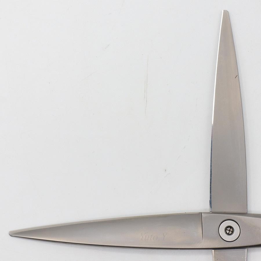 ボーナスストア+5％【美品】オオカワプロシザーズ JagII SGJ60-A マットコート カットシザー 6インチ 笹刃 メガネハンドル ジャグの画像