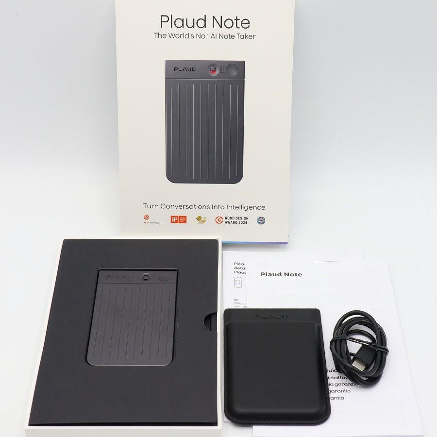 ボーナスストア+5％【美品】PLAUD NOTE PLD-64G-BL-JP ブラック 64GB AIボイスレコーダー プラウド ノート 本体 | 