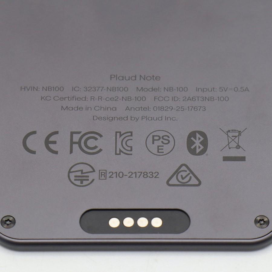ボーナスストア+5％【美品】PLAUD NOTE PLD-64G-BL-JP ブラック 64GB AIボイスレコーダー プラウド ノート 本体 |  | 03