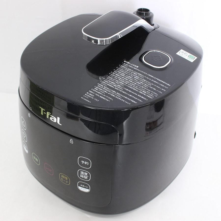 ボーナスストア+5％【美品】ティファール ラクラ・クッカー コンパクト CY3518JP ブラック レシピブック付き 電気圧力鍋 T-fal 本体 |  | 02