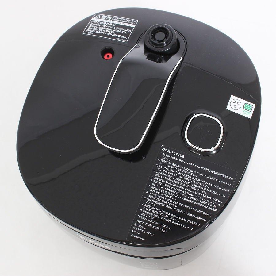 ボーナスストア+5％【美品】ティファール ラクラ・クッカー コンパクト CY3518JP ブラック レシピブック付き 電気圧力鍋 T-fal 本体 |  | 04
