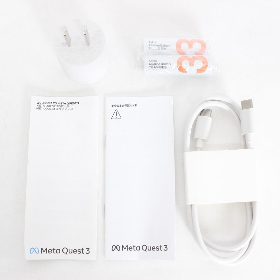 ボーナスストア+5％【美品】Meta Quest 3 512GB VR ヘッドマウント 