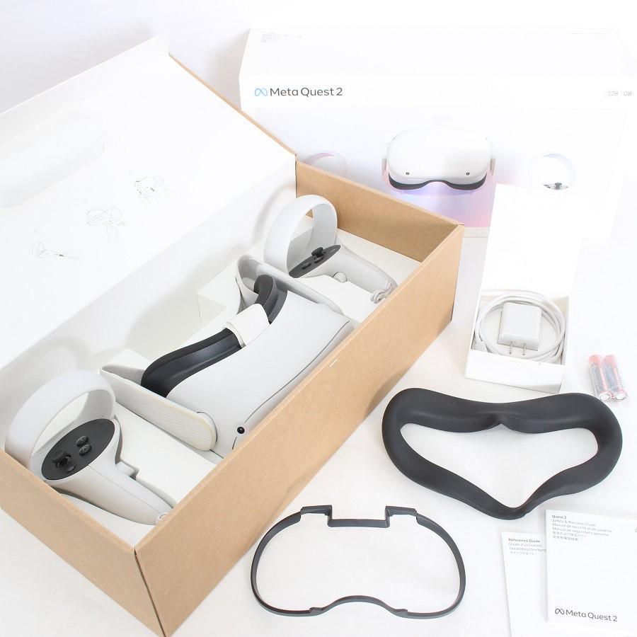  Quest 2 128GB + ボーナス ボーナスストア+5％】Meta Quest 2 128GB VR ヘッドマウント