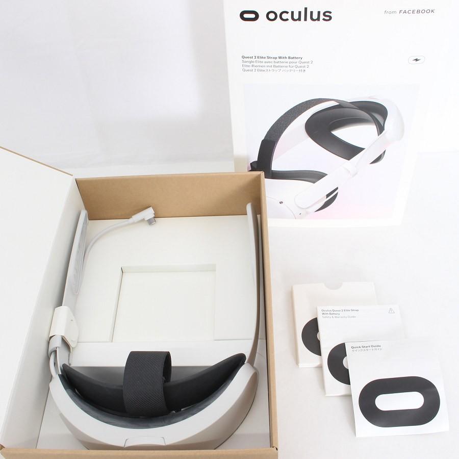 ボーナスストア+5％【美品】Quest 2 Eliteストラップ バッテリー付き