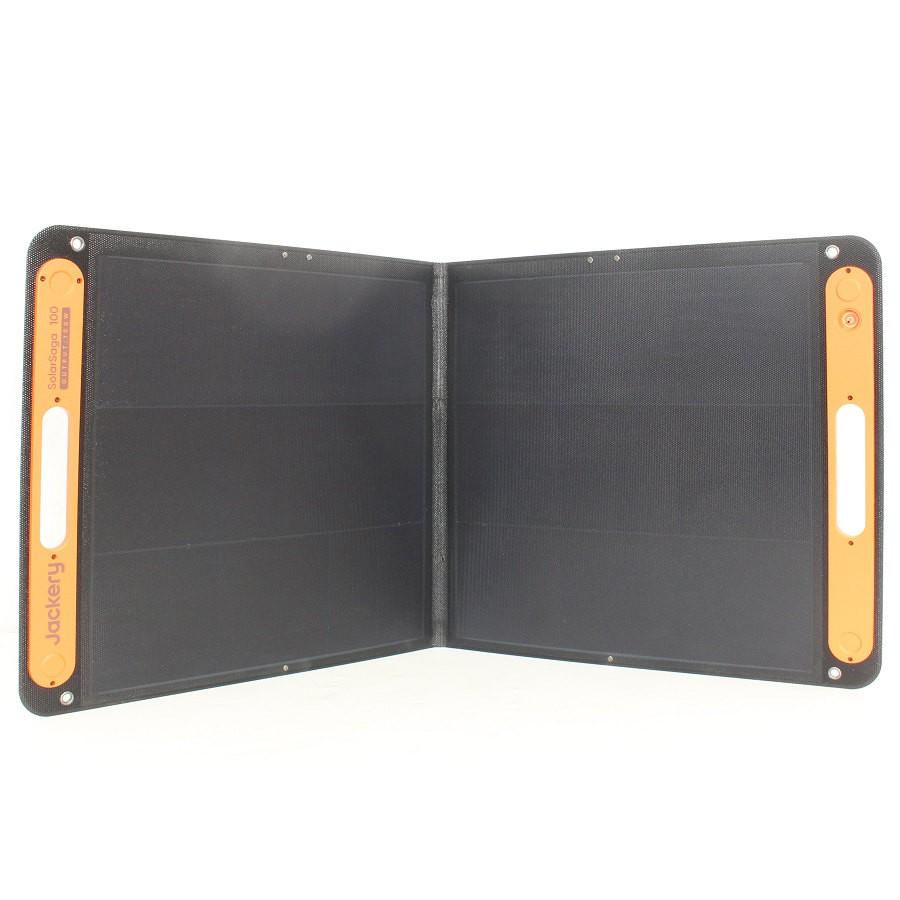 ボーナスストア+5％【美品】Jackery SolarSaga 100 JS-100F 折りたたみ式 ソーラーチャージャー 100W ジャクリ ソーラーパネル 本体 |  | 01