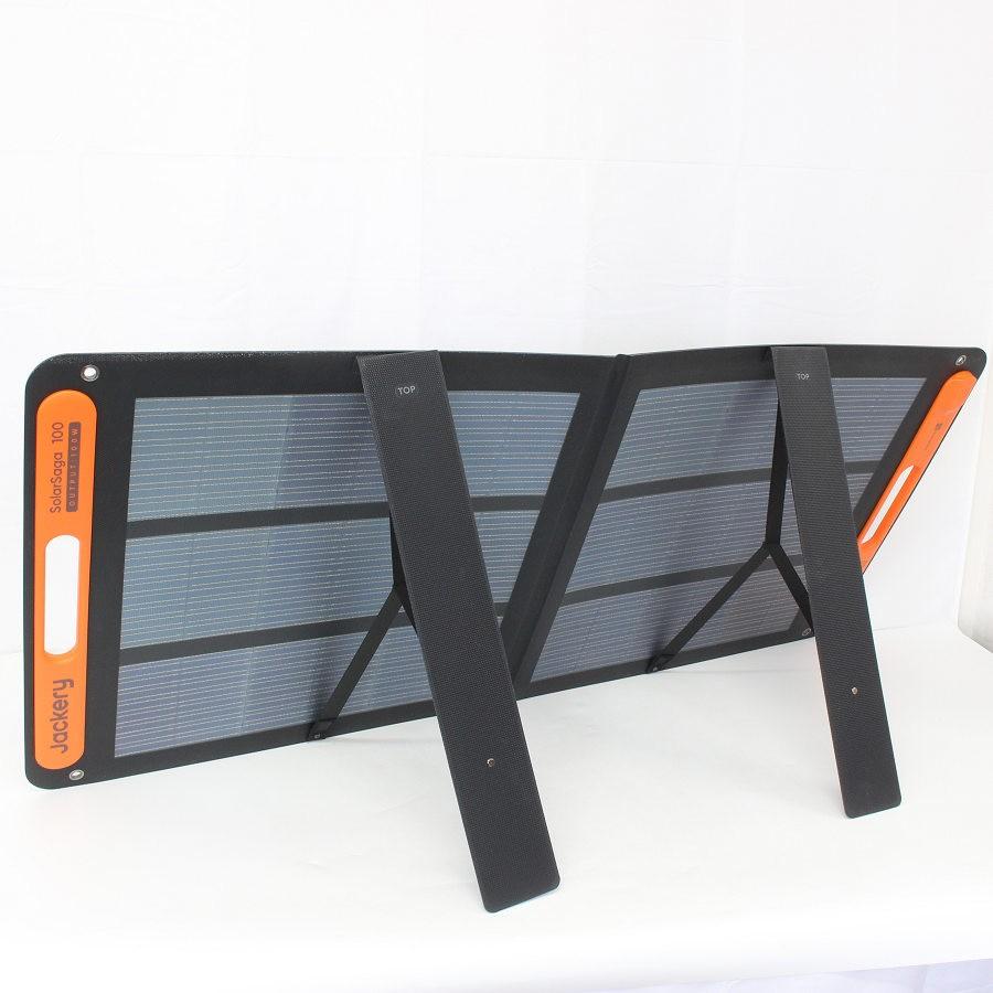 ボーナスストア+5％【美品】Jackery SolarSaga 100 JS-100F 折りたたみ式 ソーラーチャージャー 100W ジャクリ ソーラーパネル 本体 |  | 04