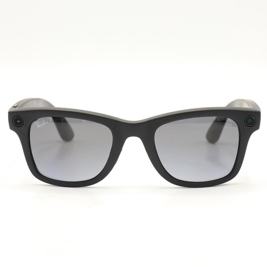 ボーナスストア+5％【美品】Ray-Ban Meta Wayfarer Gen1 RW4006 マット