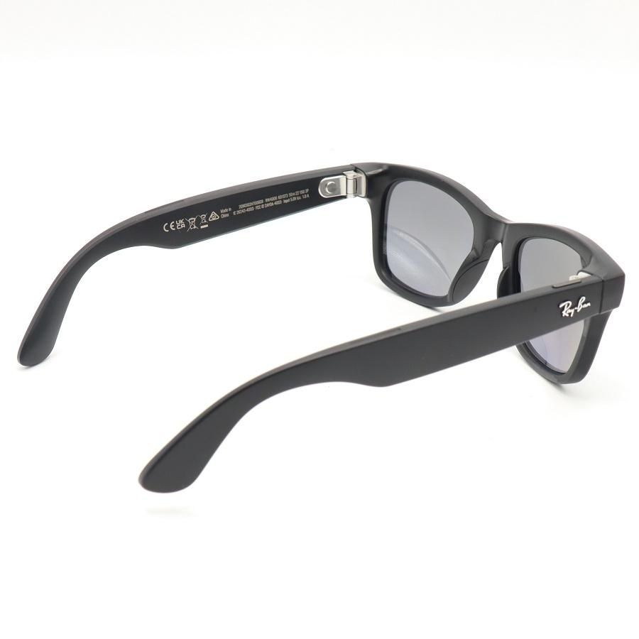 ボーナスストア+5％【美品】Ray-Ban Meta Wayfarer Gen1 RW4006 マット 