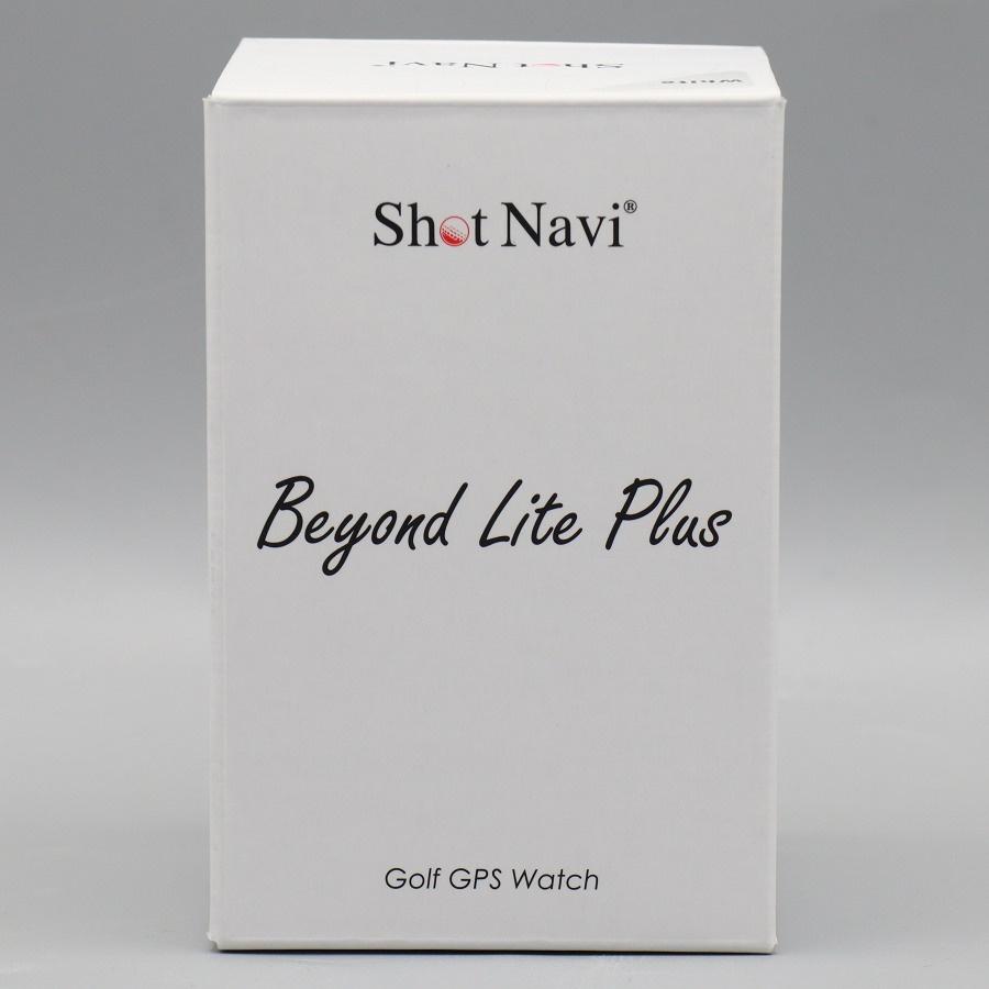 ゴルフShot Navi Beyond Lite Plus 箱付き 腕時計型GPSゴルフナビ Shot Navi Beyond Lite Plus ブラック ショット
