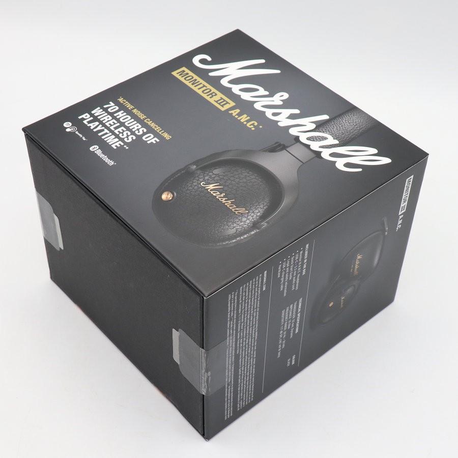 ボーナスストア+5％【新品未開封】Marshall MONITOR III A.N.C. ブラック ヘッドホン アクティブノイズキャンセリング マーシャル モニター 本体 |  | 04