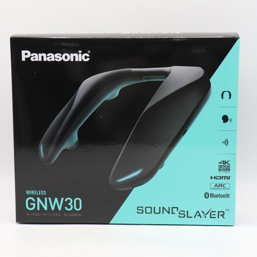 ボーナスストア+5％【美品】パナソニック SC-GNW30 ブラック