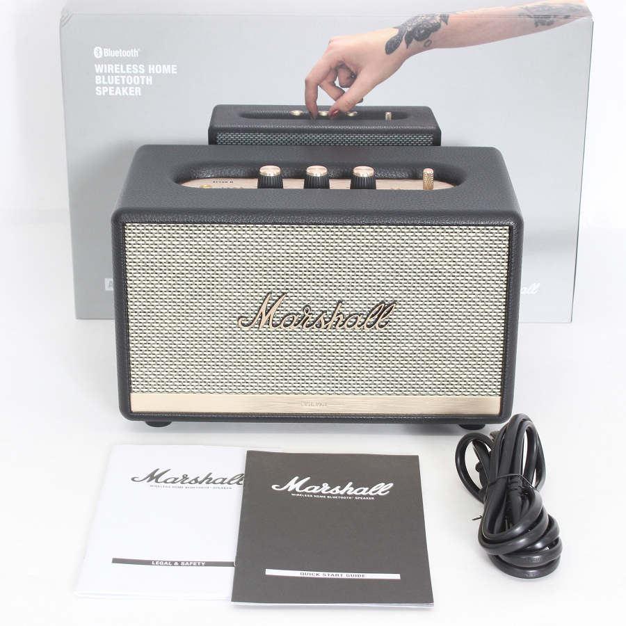 ボーナスストア+5％【美品】Marshall Acton II ブラック ZMS-1001900