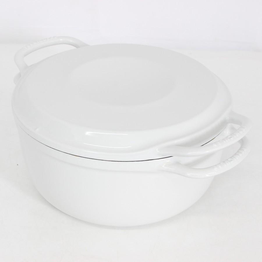 【ボーナスストア+5％】バーミキュラ ライスポットミニ RP19A-WH シーソルトホワイト 3合炊き 炊飯器 Vermicular 本体 |  | 05