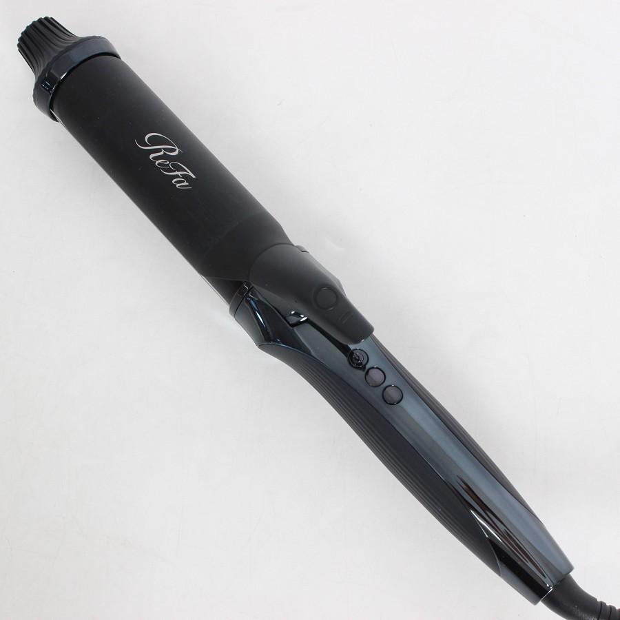 新品未使用 MTG ReFa リファ カールアイロン プロ ブラック 38mm ボーナスストア+5％】MTG ReFa CURL IRON PRO 38 RE-AV-03A ブラック