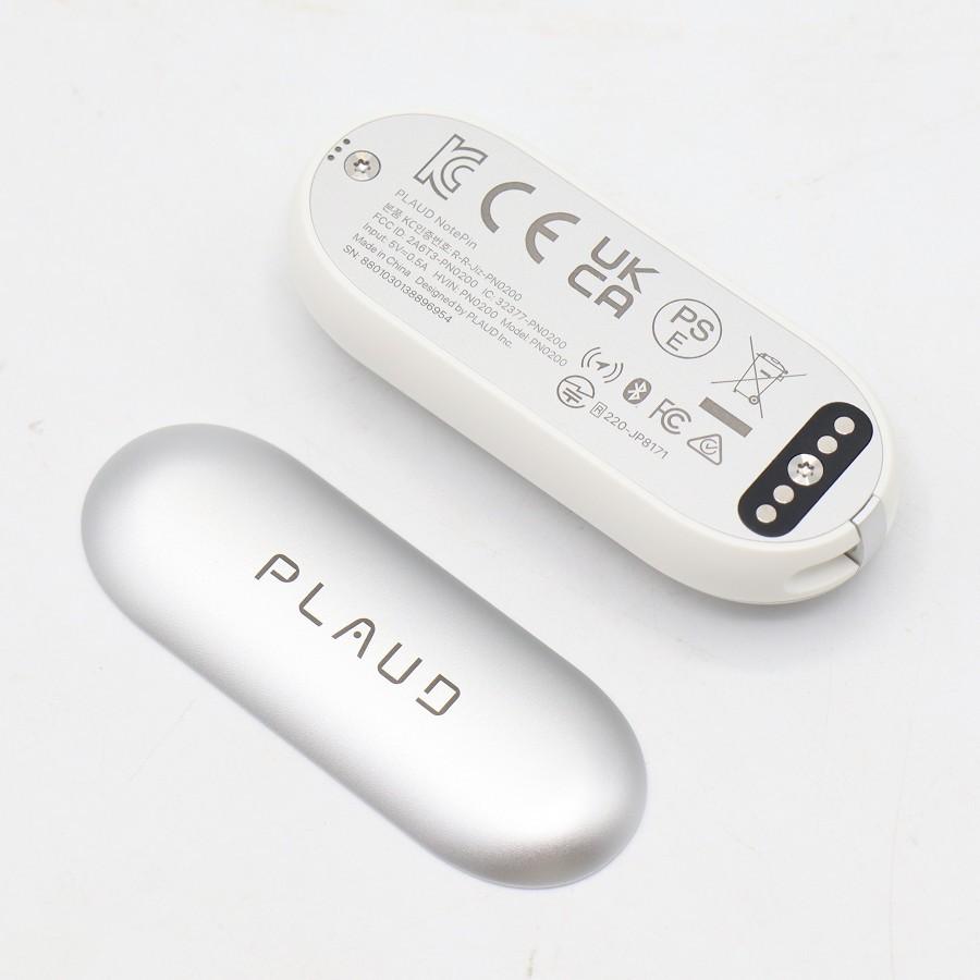 ボーナスストア+5％【美品】PLAUD NotePin NP-64G-SI シルバー 64GB AI 