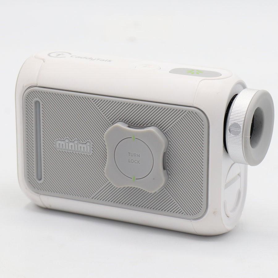 【ボーナスストア+5％】CaddyTalk minimi LT ピュアホワイト ゴルフ距離計 キャディートーク ミニミ 本体 |  | 02