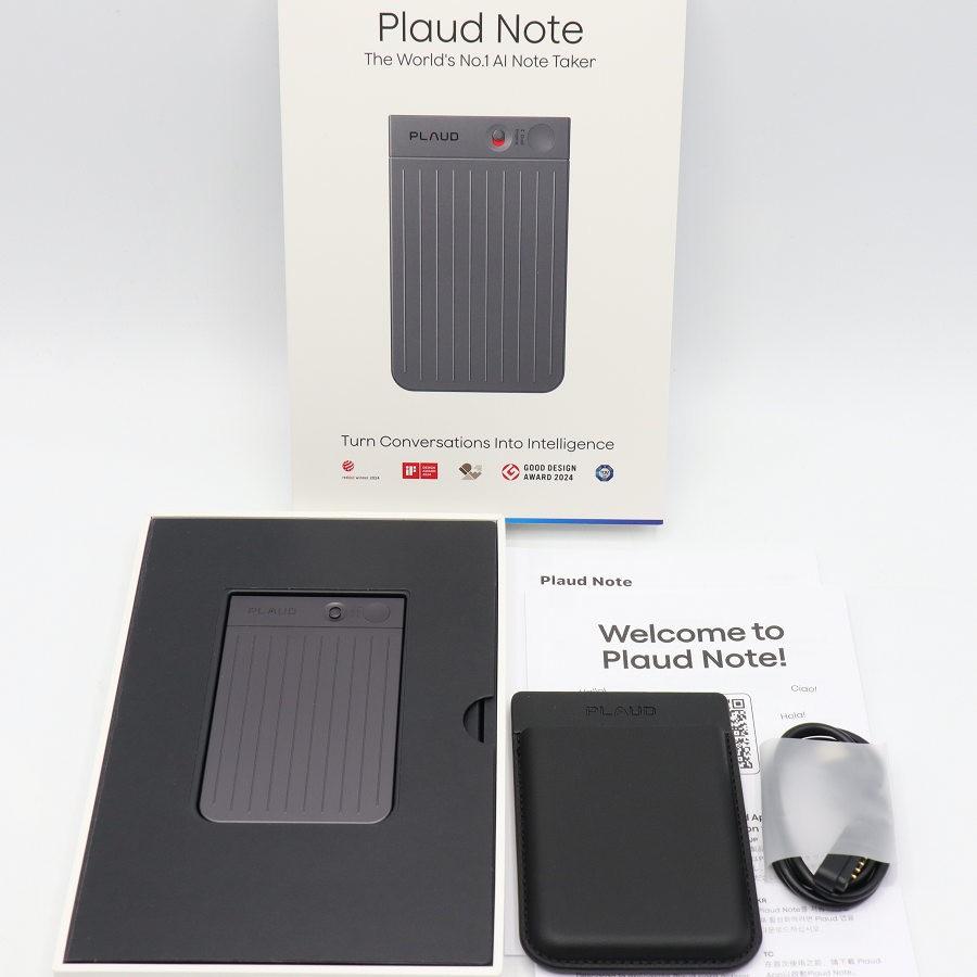 ボーナスストア+5％【美品】PLAUD NOTE PLD-64G-BL-JP ブラック 64GB