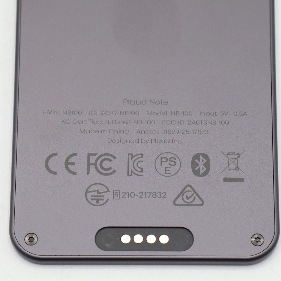 ボーナスストア+5％【美品】PLAUD NOTE PLD-64G-BL-JP ブラック 64GB