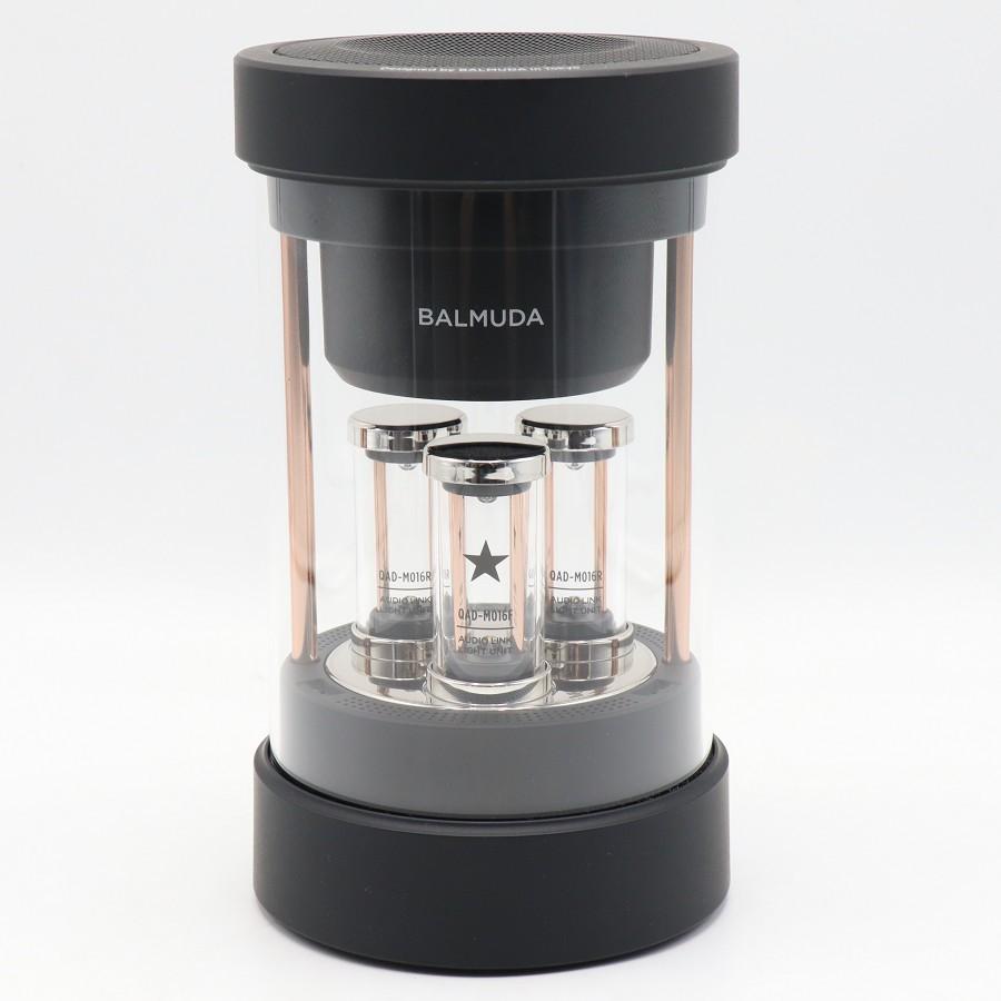 ボーナスストア+5％【美品】BALMUDA The Speaker M01A-BK ブラック バルミューダ ザ・スピーカー 本体の画像