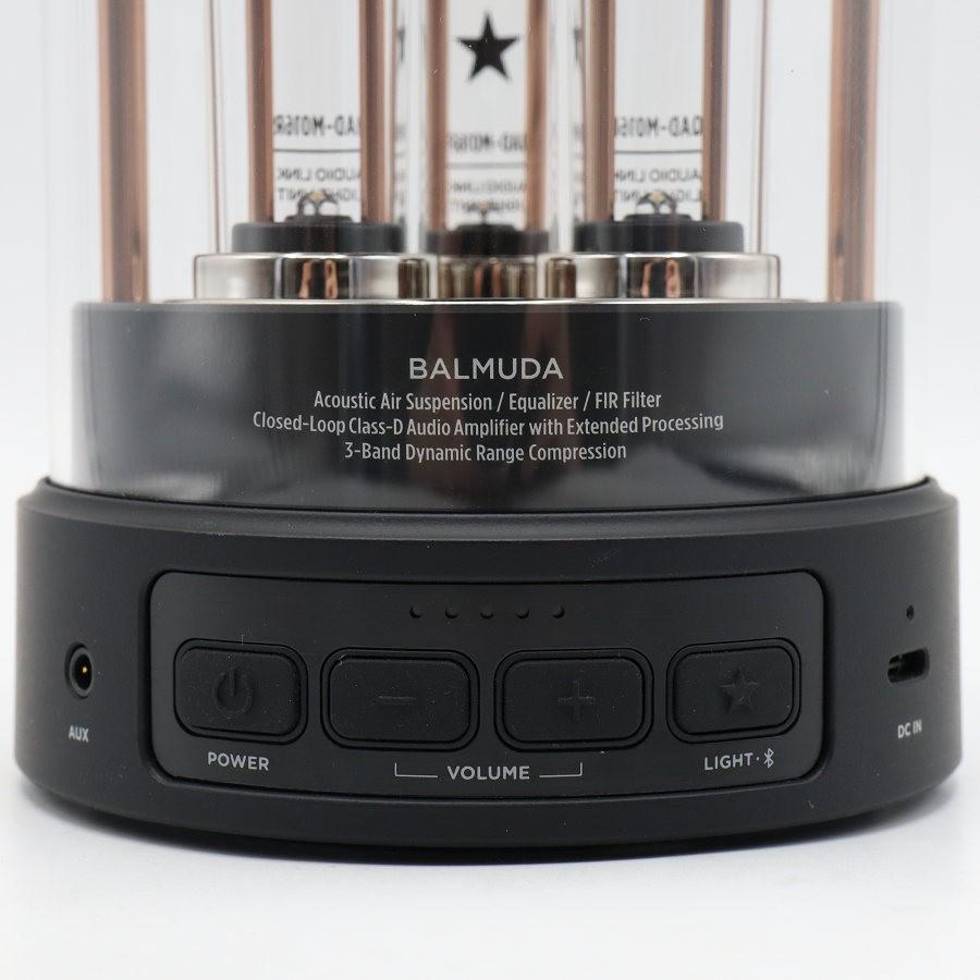 ボーナスストア+5％【美品】BALMUDA The Speaker M01A-BK ブラック バルミューダ ザ・スピーカー 本体の画像