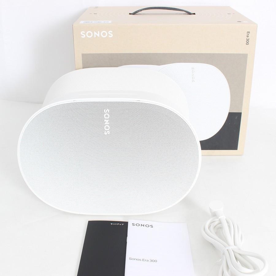 ボーナスストア+5％【美品】Sonos Era 300 E30G1JP1 ホワイト スマートスピーカー AirPlay 2/ストリーミング/Wi-Fi対応 ソノス 本体 | 