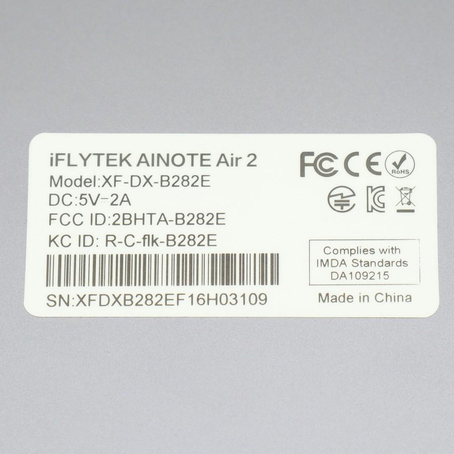 ボーナスストア+5％【美品】iFLYTEK AINOTE Air 2 XF-DX-B282E スマートノート 音声文字起こし 手書きノート アイフライテック 本体 |  | 03