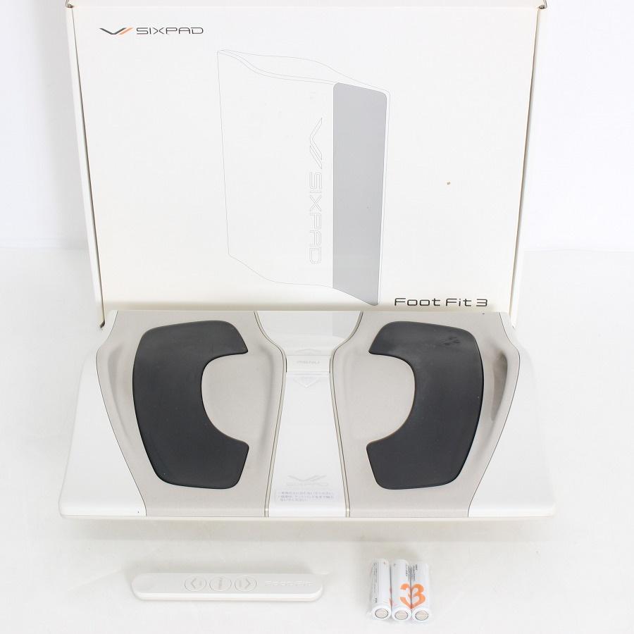 ボーナスストア+5％】MTG SIXPAD Foot Fit 3 SE-BZ-02A ホワイト 